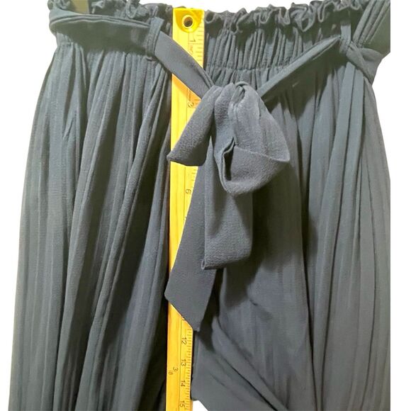 Sweet Rain Young Contemporary Size S Pleated Wide Leg Paper-bag Waist Culottes - Picture 6 of 9